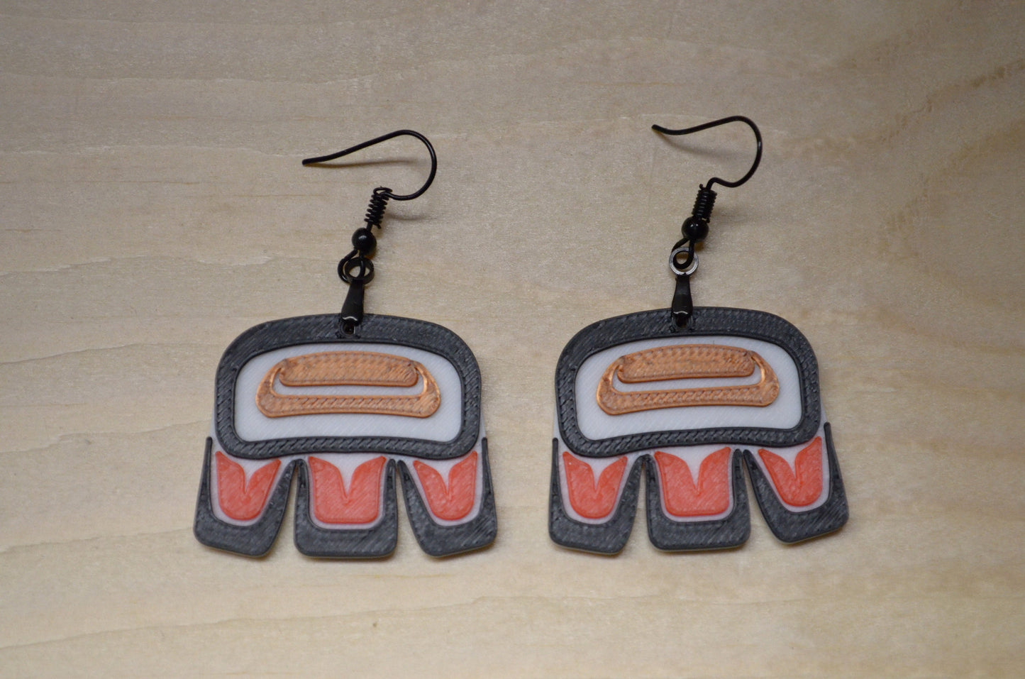 Tail Feather Earrings