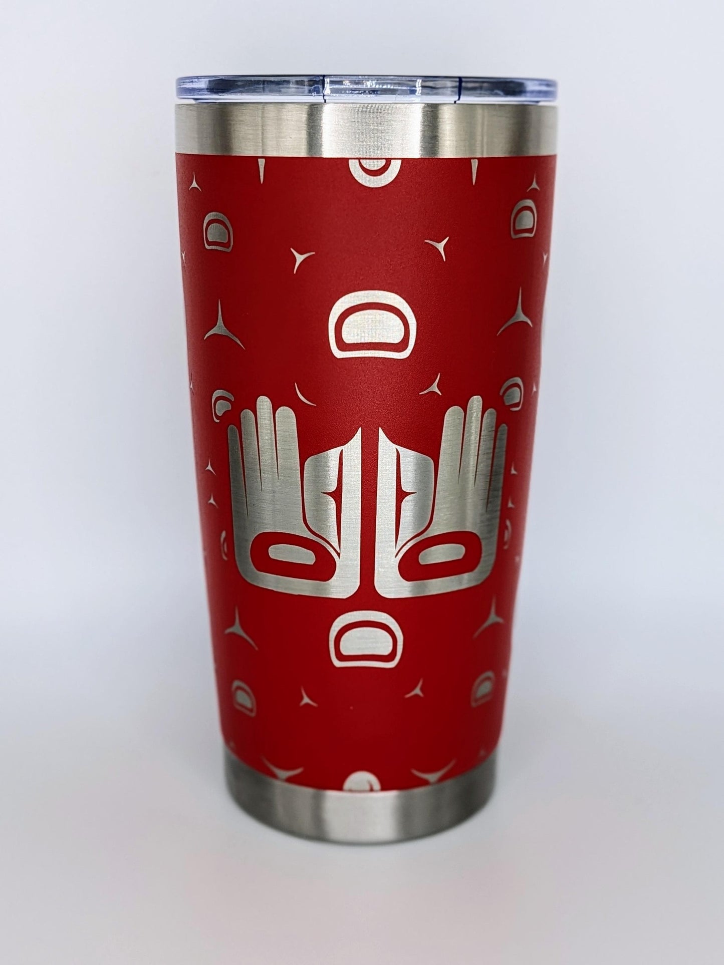 20 oz. Laser Engraved Tumbler – Healing Hand Formline Design