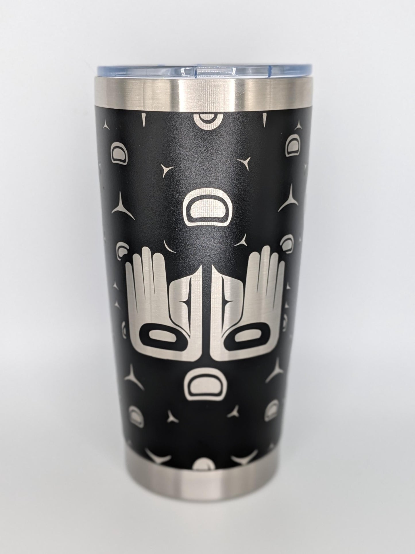 20 oz. Laser Engraved Tumbler – Healing Hand Formline Design