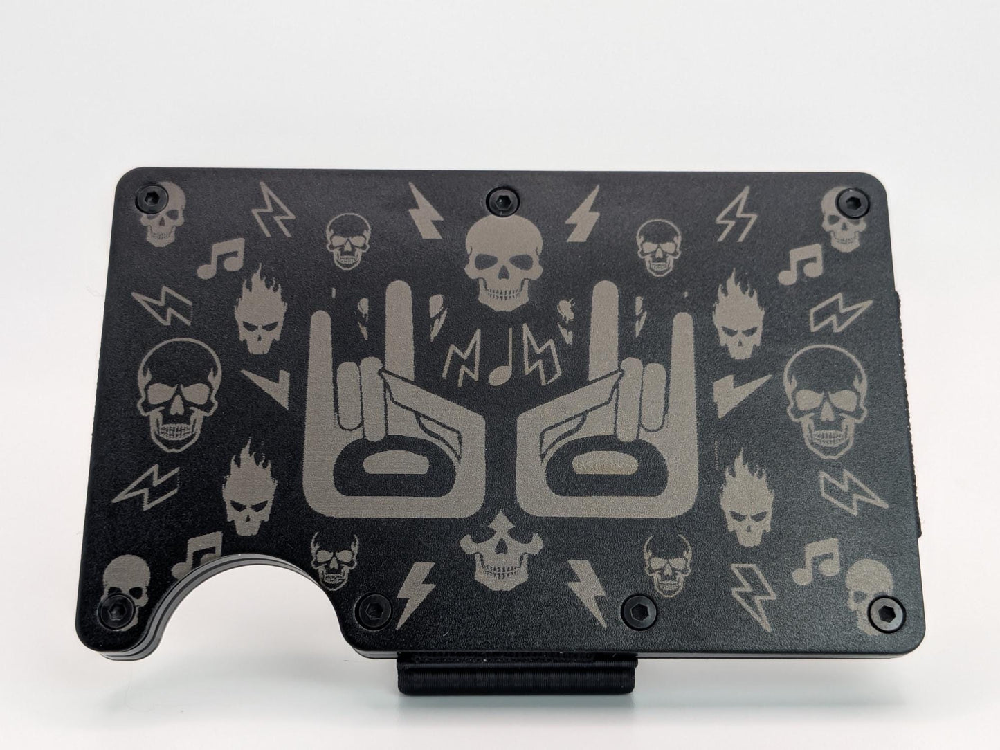 Rock On – Indigenous Formline Metal Wallet