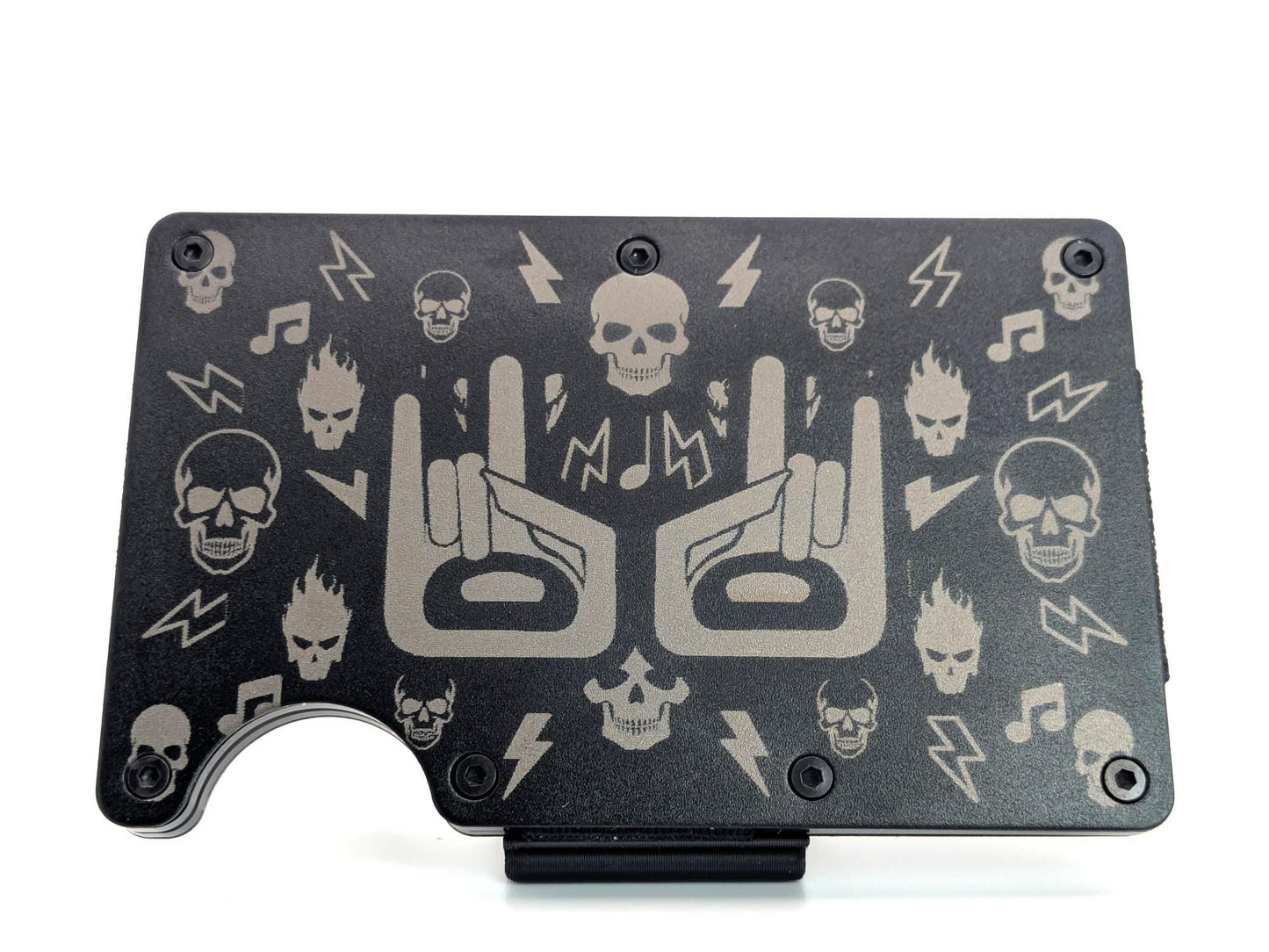 Rock On – Indigenous Formline Metal Wallet