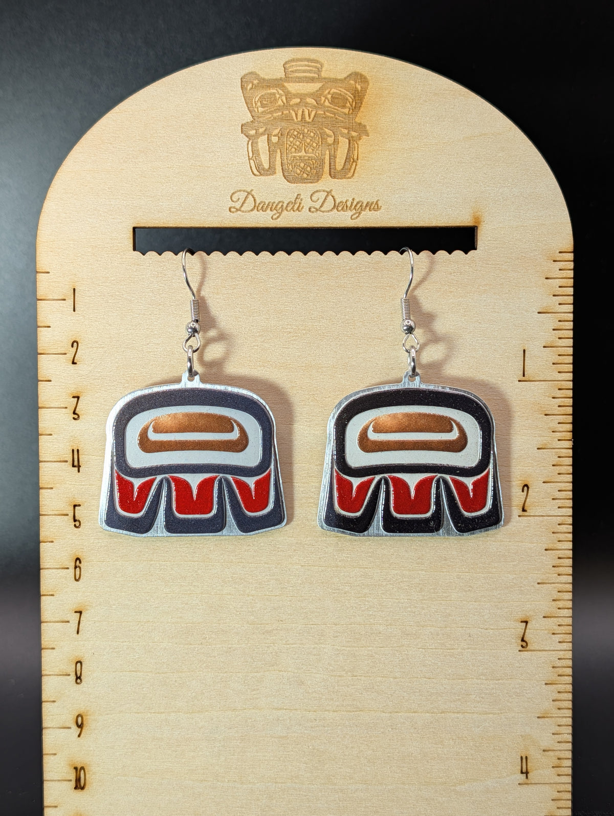 Tail Feather Earrings