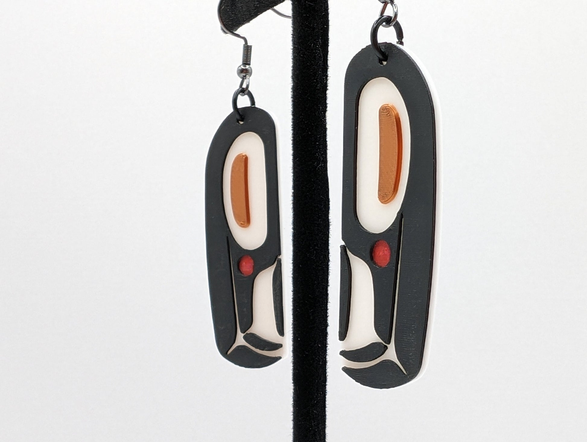 Eagle Claw Earrings, Alaska Native Earrings, Indigenous Earrings, Unique Earrings