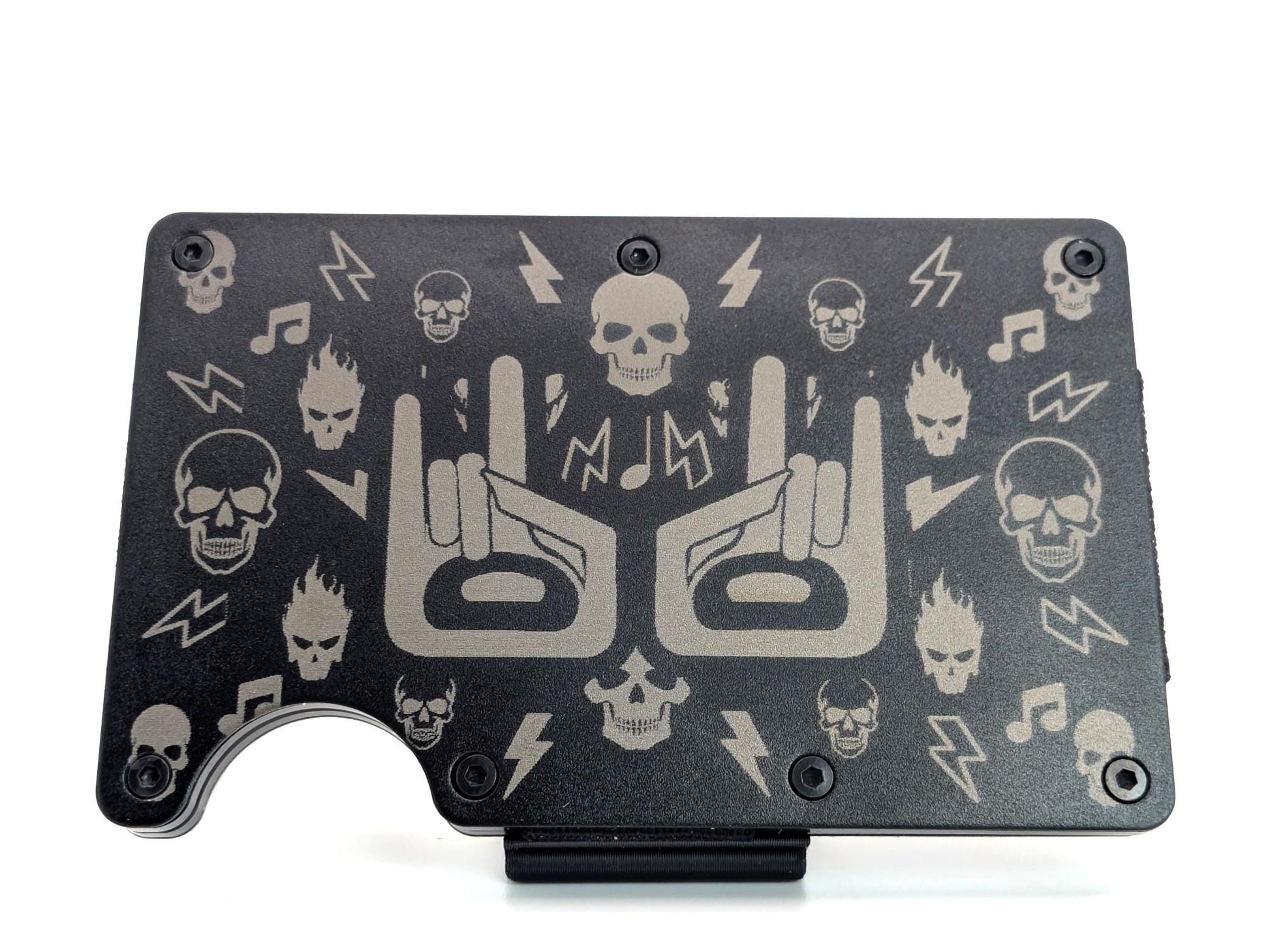 Rock On – Indigenous Formline Metal Wallet