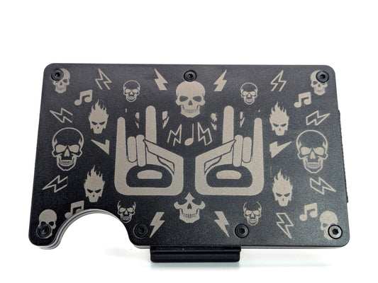 Rock On – Indigenous Formline Metal Wallet