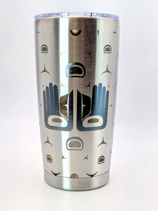 Healing Hand Formline Design - 20 oz. Tumbler Stainless Steel