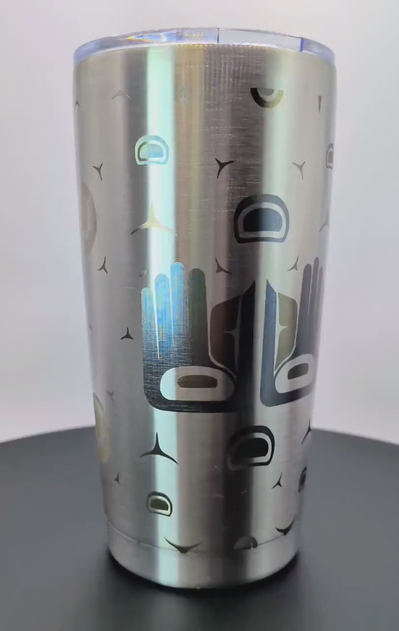 Healing Hand Formline Design - 20 oz. Tumbler Stainless Steel